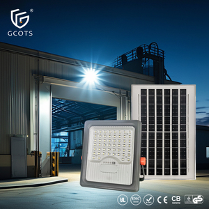 100W 200W 300W 400W LED Solar <b>Flood</b> <b>Light</b> for Stadium Sports Outdoor ABS Body Battery 1820lm IP65 Waterproof - Product Image 1