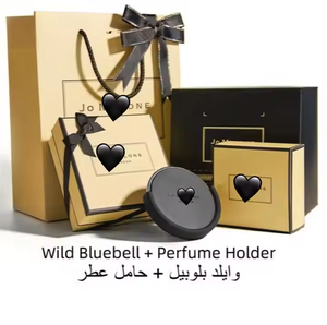 Difusor de Perfume para Auto <span class=keywords><strong>Jo</strong></span> London Wild <span class=keywords><strong>Malone</strong></span> Bluebell, Clips de Lujo con Aroma Duradero, Ambientador Bluebell - Product Image 2