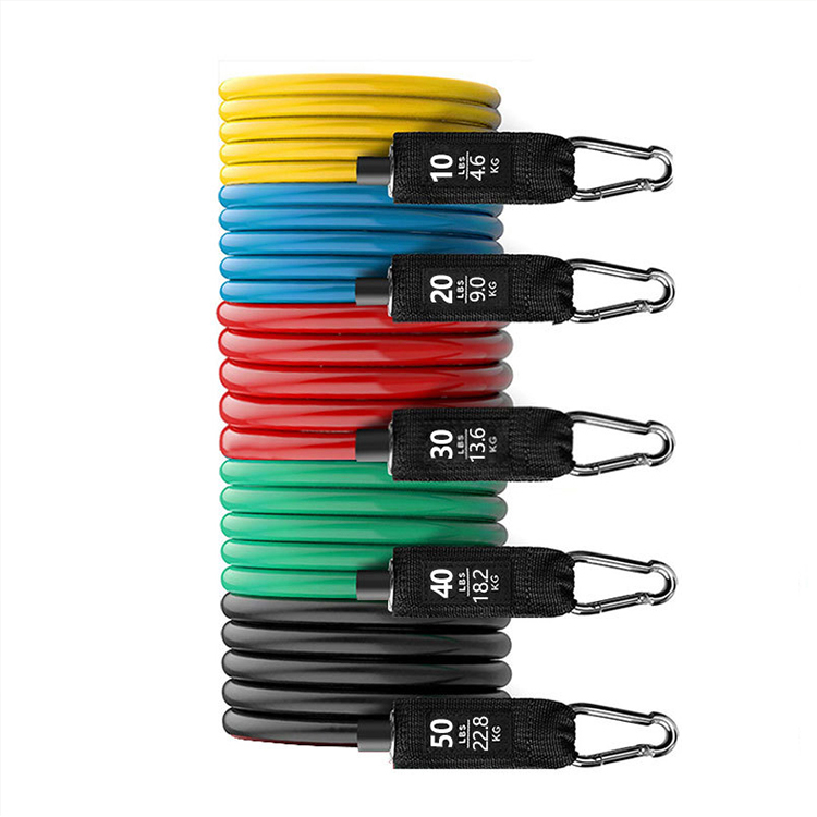 2021 портативное оборудование для тренажерного зала, латексные эластичные трубчатые ленты, высокая прочность, эластичность