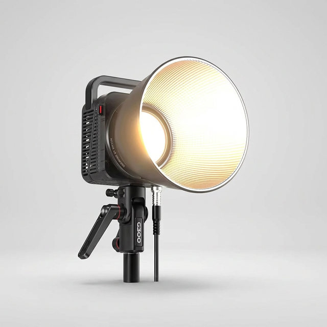 ZHIYUN MOLUS G300 300W COB Bi-Color LED Video Light with App Control, 1.56kg Lightweight 2700-6500K CRI95 TLCI97 Bowens Mount
