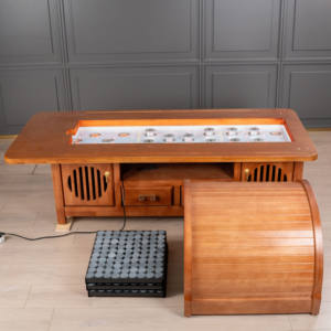 Lit électrique moderne <span class=keywords><strong>de</strong></span> beauté <span class=keywords><strong>de</strong></span> soin du visage à vendre Mobilier <span class=keywords><strong>de</strong></span> salon Sauna chauffant à moxibustion Table <span class=keywords><strong>de</strong></span> <span class=keywords><strong>massage</strong></span> fixe - Product Image 2