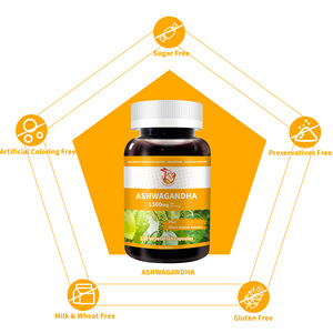 Capsules d'Ashwagandha en gros pour le soutien immunitaire et l'amélioration des performances, complément naturel à base de racine de curcuma - Product Image 4