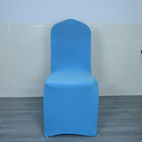 Housse de chaise extensible en polyester et spandex motif rose pour mariage, banquet, hôtel, fête, décoration de chaise de salle à manger, accessoires