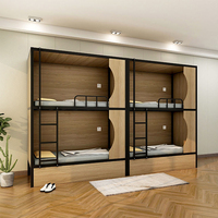 Lits mezzanine durables de taille simple et double en Offre Spéciale pour les hôtels et les auberges de jeunesse Lits superposés supérieurs et inférieurs