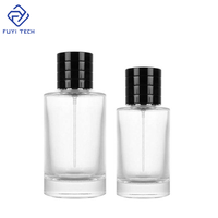 Nouveau design de luxe fond épais vide unique haut de gamme exotique roman de luxe 30ml 50ml 100ml bouteille de parfum en verre rechargeable