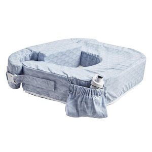 Nursing <b>Pillow</b> <b>U</b>-<b>Shaped</b> 125x72x17cm With Back Support For Newborns Pregnant Women Postpartum Mothers Removable Cover Geometric - Product Image 1