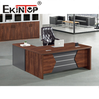 Bureau de Direction Moderne à Prix Abordable, Mobilier de Bureau pour Ordinateur, Bureau de PDG Exécutif