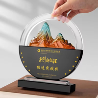 Оптовая продажа креативных высококачественных стеклянных наградных кубков, индивидуальные хрустальные трофеи для соревнований и подарков