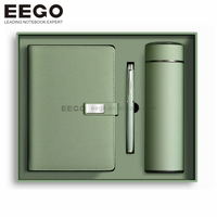 Coffret cadeau d'affaires personnalisé de luxe en cuir PU avec carnet A5 magnétique, stylo et tasse isotherme