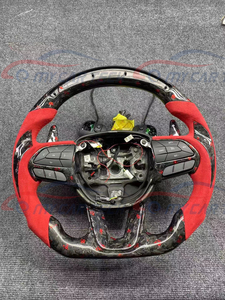 Volant en fibre de carbone pour <span class=keywords><strong>dodge</strong></span> <span class=keywords><strong>charger</strong></span> gt 2018 - Product Image 5
