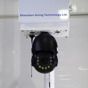 SZGOING 4K 8MP Ultra HD Caméra de sécurité 30x PTZ IP Vision nocturne 4G Carte Sim <span class=keywords><strong>Surveillance</strong></span> à énergie solaire pour la construction agricole - Product Image 4