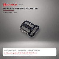 Ajusteur de sangle Tri Glide en gros pour sangles de bagages, équipement de plein air et sangles de sac à dos - Modèle OEM AM1300A