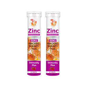 Tabletas Efervescentes de Zinc Más Vendidas con Miel de Manuka Australiana, Refuerzo de Zinc, Aumenta el Sistema Inmunitario, Apto para Adultos y Niños - Product Image 1
