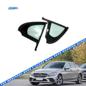 Vidrio de ventana trasera triangular de primera calidad con marco negro para Mercedes Benz Clase C W206 2021-Presente - Product Image 1