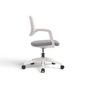 Chaise <span class=keywords><strong>de</strong></span> <span class=keywords><strong>bureau</strong></span> moderne en maille respirante PP avec base pivotante réglable en hauteur et <span class=keywords><strong>protection</strong></span> lombaire pour la maison/le <span class=keywords><strong>bureau</strong></span> - Product Image 2