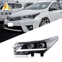 Projecteur de feux antibrouillard personnalisé FQD174, modification de la bande de phare de voiture, amélioration des phares pour Toyota Corolla 2014-2016