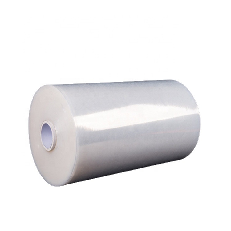 Trung Quốc Nhà sản xuất LLDPE 23 micron 500 mét Jumbo cuộn 50kg Stretch Wrap phim cho Vỉ đóng gói