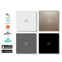 Interrupteurs muraux intelligents Tuya 20A et 40A haute puissance pour chauffe-eau, écran tactile en verre trempé, interrupteur neutre et sous tension, compatibles Alexa