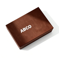 Boîte postale en carton ondulé personnalisée fermeture à glissière à bande détachable pour le recyclage des vêtements boîte à fermeture à glissière pour l'impression de gaufrage de chaussettes