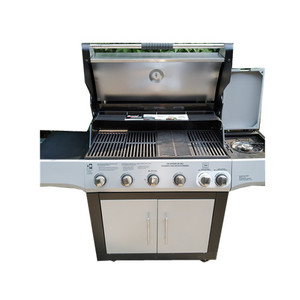 Cuisine extérieure avec 5 brûleurs, <span class=keywords><strong>plancha</strong></span> à gaz, barbecue en céramique Kamado - Product Image 1