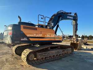 Maquinaria de Construcción 100% Lista para Usar, Excavadora Hidráulica de Cadenas Hyundai HX380 de 40 Toneladas con Motor y Bomba Cummins - Product Image 6