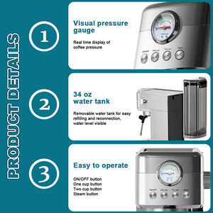 Professional Built in <strong>K</strong>-<strong>cups</strong> Drip Coffee Making Automatic Home or Commercial Portable Espresso Coffee Maker Coffee <strong>Machine</strong> - Product Image 4