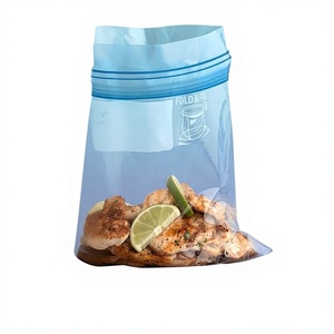 ถุงแซนวิชแบบปิดผนึกได้ ถุงพลาสติกเก็บอาหารแบบมีซิปล็อค ภาชนะพิมพ์ลายกราเวียร์ ป้องกันความชื้น สำหรับผลไม้และผัก - Product Image 1