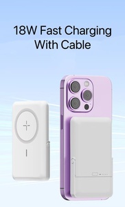 بطارية ممغنطة مناسبة لاسلكية قابلة للطي وقابلة للفصل باور بانك 4in1 - Product Image 6