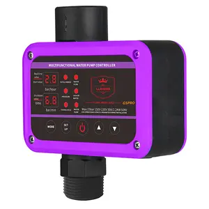 GSPRO model New design 2.2KW 15bar Purple adjustable pressure switch digital water pump control