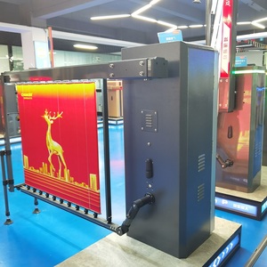 Di alta qualità commerciale di pubblicità automatica barriera cancelli elettrici a LED di parcheggio barriera a motore a corrente continua pubblicità cancello barriera - Product Image 2