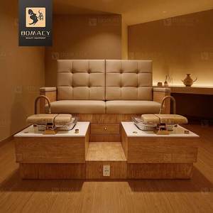 Chaise de pédicure pour hommes, vente chaude, sans plomberie, double banc de pédicure, station pour équipement de salon, mobilier - Product Image 2