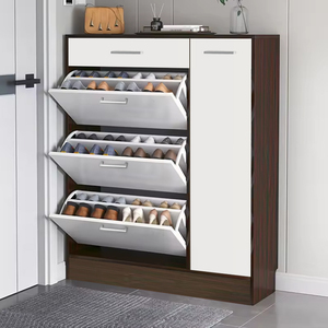 <span class=keywords><strong>Mueble</strong></span> de Madera de Lujo <span class=keywords><strong>para</strong></span> Sala de Estar, Zapatero Delgado Abatible, <span class=keywords><strong>Mueble</strong></span> de Almacenamiento <span class=keywords><strong>para</strong></span> <span class=keywords><strong>Zapatos</strong></span> - Product Image 1