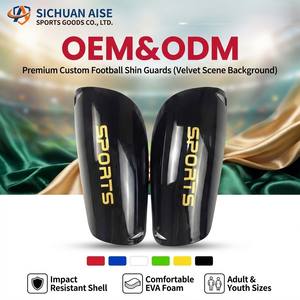 Espinilleras de Fútbol Ultraligeras y Transpirables con Logotipo Personalizado, Regalo Personalizado para Aficionados al Fútbol, Protección para Partidos de Élite - Product Image 1