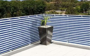 Hot bán băng + Băng 180gsm Sun <span class=keywords><strong>Shade</strong></span> buồm New Virgin HDPE chất liệu UV bị chặn vải dệt kim ngoài trời Shades bãi biển giường - Product Image 2