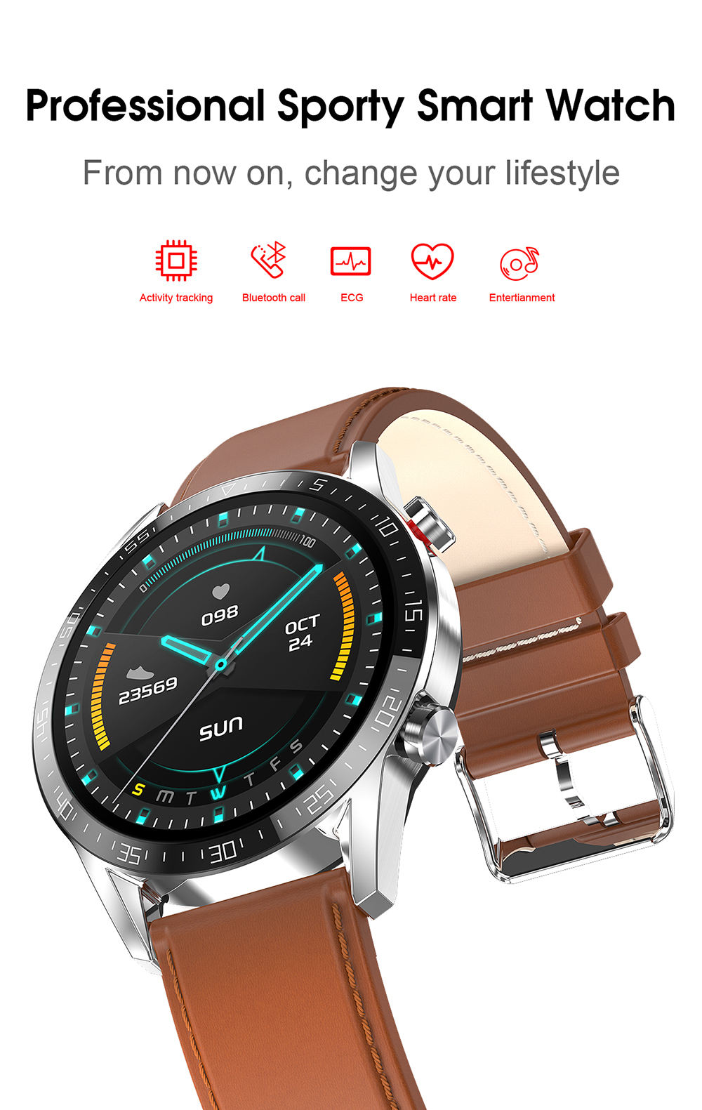 L13 Smart Watch Versatile Fitness and Call Tracking