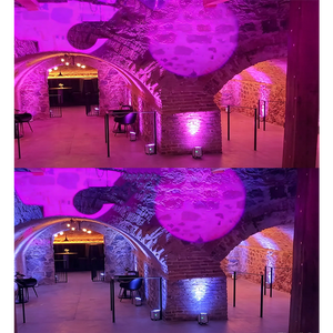 Fari <span class=keywords><strong>LED</strong></span> a Batteria Marslite Wireless 6x18W RGB Smartbat, <span class=keywords><strong>Luci</strong></span> a Batteria per Matrimoni, DJ e Discoteche - Product Image 5