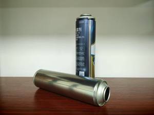 Precio de fábrica Lata de hojalata de aerosol de 300ml con tapa de rosca Impresión offset de logotipo personalizado <span class=keywords><strong>para</strong></span> pesticidas y productos químicos - Product Image 2