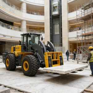 Mekanisme Batang Penghubung Tipe <span class=keywords><strong>Z</strong></span> Baru 33 Ton LW700KV(GIV)-T33 Stone Forklift <span class=keywords><strong>Loader</strong></span> untuk Operasi Forklift Material Batu - Product Image 3