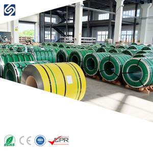 Bobines d'acier inoxydable laminées à froid 304 316L 201 430 0,6 mm en gros de Chine, prix abordable, pour usage alimentaire - Product Image 1