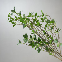 Plantes artificielles décoratives Milan Banyan pour la maison, feuilles réalistes, texture réaliste, ornement de jardin ou de bureau