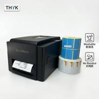 Impresora de Etiquetas de Códigos de Barras de Plástico de Alta Velocidad THYK T4201 de 108 mm, Velocidad Ajustable para Impresión de Códigos QR Nítidos, Etiquetas de Grado Industrial