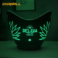 Produits pour Bars et Boîtes de Nuit : Seaux à Glace LED, Refroidisseurs de Bouteilles de Champagne, Vin et Bière LED / Seaux à Glace avec Lumières Laser