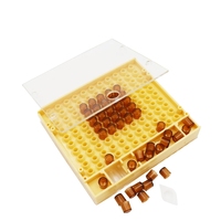 Matériel d'apiculture Outils d'apiculteur Kit de boîte d'élevage de reines Boîte à reines en plastique pour ruche