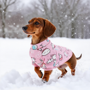 קריקטורה חמוד לחיות מחמד קיץ וסטים מזדמנים כלבלב חולצת טריקו עבור חיות מחמד קטנות - Product Image 2