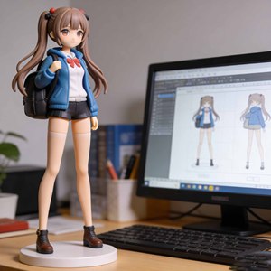 Figura de Anime Personalizada, Estatua de Resina Impresa en 3D, Venta al Por Mayor, Figura de Acción Personalizada, Regalo Coleccionable - Product Image 3