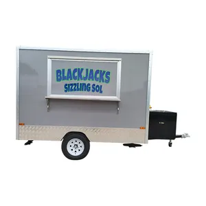 9.8ft Fully catering equipped food truck hot dog food cart with full restaurant kitchen equipment