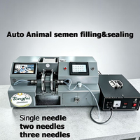 Nouvelle machine d'emballage automatique Tongfei TFmini pour semence de bovins, ovins et porcins, scelleuse de pailles en acier inoxydable 304, 220V, garantie 1 an