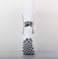 Trustloops Chaussettes de football personnalisées à marque privée, chaussettes antidérapantes, chaussettes de sport pour hommes, logo personnalisé, faible MOQ, OEM, ODM