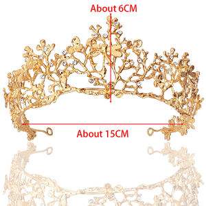 Барочная винтажная Корона со стразами - Product Image 6