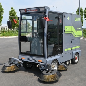 Autolaveuse industrielle autoportée, balayeuse 3000W avec réservoir de 160L - Product Image 5